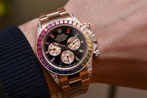 rolex daytona full everose gold|rolex daytona gold diamond price.